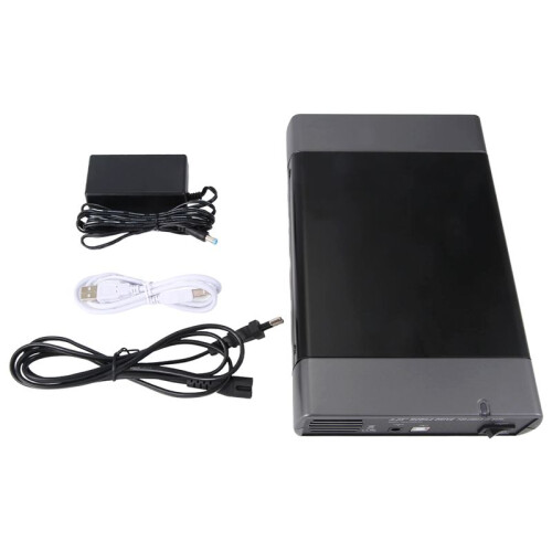5.25 Inch USB 2.0  External Optical Drive Case Enclosure Box Adapter for Windows XP for  PC EU Plug