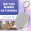Button Maker Keychains Supplies,58mm/2.25 Inch Pin Making Kit for Button Maker Machine,Metal Button Badge Sets 2
