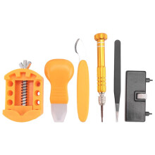 Outil D'Ouverture de Boîtier de Montre: Kit D'Outils de Remplacement de Batterie de Montre pour le Retrait et L'Entretien Du Dos avec Ouvre-Boîtier