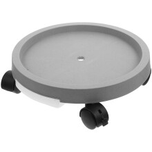 2Pz Sottovasi Per Fioriere in Materiale PP Resistente