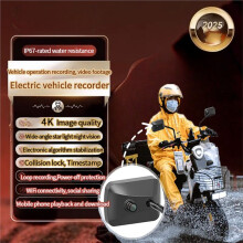 4K HD Mobiele Hotspot Motor Achteruitkijkspiegel Camera Panoramische USB-Voeding Motorfiets Dashcam Outdoor Sport Actiecamera
