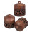 9Pz Collane Diffusore Legno Porta Aroma Brown 1