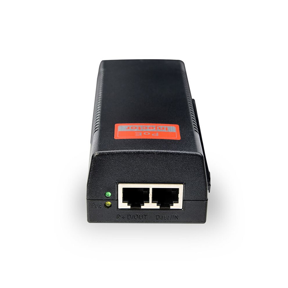 Poe Injector 48V 60W Output 100Mbps Power Over Ethernet Single Poe Support Ieee 802.3At Poe Adapter Eu Plug 6031271007157