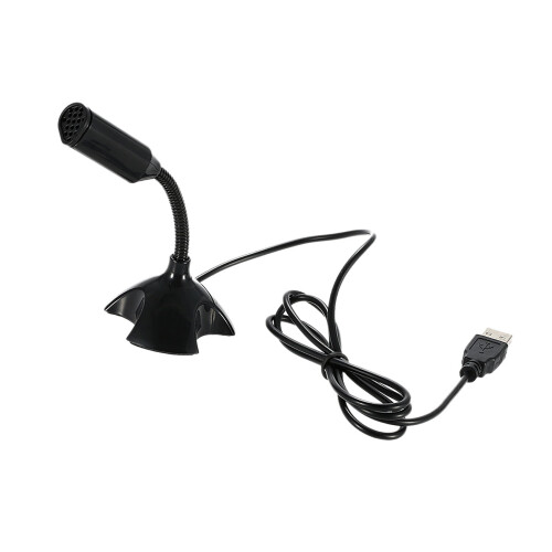 Επιτραπέζιο μικρόφωνο USB για υπολογιστές με φιλτράρισμα θορύβου, περιλαμβάνεται