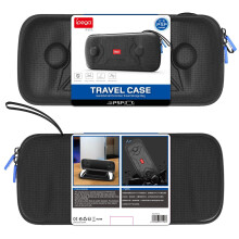 Estuche rígido de transporte delgado de EVA para PS5 Portal – Bolsa protectora con cremallera y asa, estuche de viaje ultradelgado, compatible con