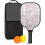 Σετ ρακέτες Pickleball με 2 μπάλες και τσάντα – Ρακέτες από fiberglass με λουλούδια, 1