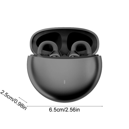 Ακουστικά με κλιπ, εργονομικά ασύρματα Bluetooth, σχεδιασμός ανοιχτού αυτιού με 2