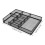 Bureau-organizer van gaas, metalen documentenhouder, documentenorganizer voor op het bureau. 7