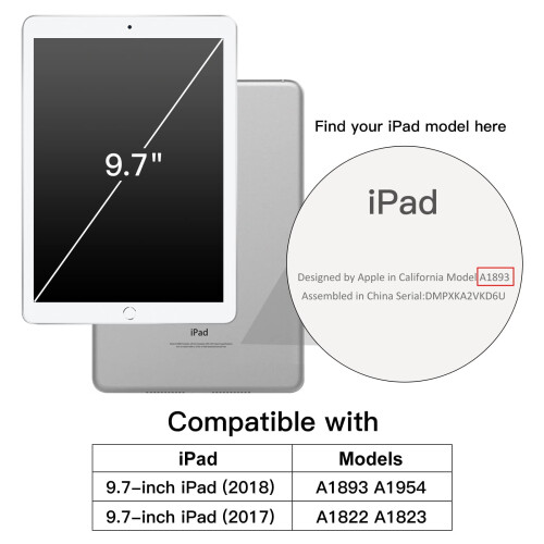 Λεπτή θήκη Smart Keyboard για iPad 9.7" (5ης & 6ης γενιάς) 1