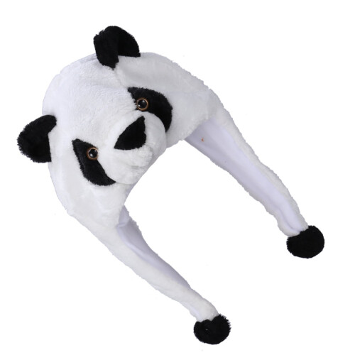 FRCOLOR1Pack Καπέλο Panda Χειμερινό Σκι Πολλαπλής Ζεστασιάς Προστασία για Παιδιά 2