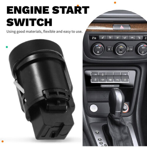 Car Ignition Stop Start Button  Engine Start  One Button Start  3TD905217A for   Sharan 2