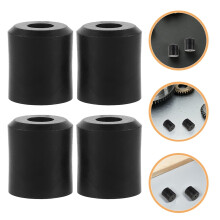 4Pcs Vertical Stand Rubber Snowboard Wall Mount for Ski Equipment Storage Display
