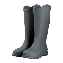 Rain Boots Women Waterproof Non-Slip Casual Shoes Long Rain Boots Wide Calf For Gardening Outdoor Work And Everyday Wear Rain Boots Grey