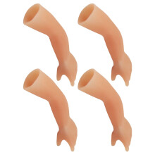 Σετ σιλικόνης σε σχήμα χειρός Trick Toys, 4 τεμάχια, χακί