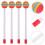 Drum Sticks Kids Practice Rainbow Color 4 Pcs 3