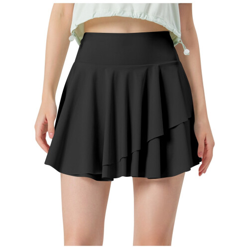 Γυναικεία Φούστα Τένις YOUSNH Sun Skort Ice Cool Blocking Two in One για Αθλητισμό & Γυμναστική, 1