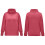 Damen-Rollkragenpullover, Strickpullover, Langarm, elegant, lässig, Wassermelonenrot, Größe 3XL 4