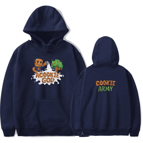 aCookieGod Merch Φούτερ με Κουκούλα και Τσέπες με Κορδόνι, Unisex, Μόδα Ρούχα