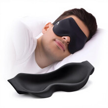 3D Sleep Mask Pressure-Free Light Blocking Eye Cover with