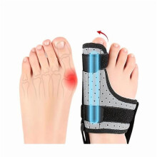 ZLCBunion-korrektor til kvinder/mænd – justerbar hallux valgus-skinne, tåudretter til dag/nat til lindring af smerter fra knyste- og hammertå,