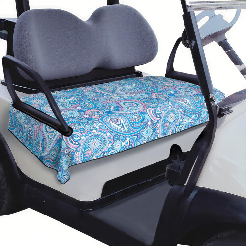 Capa de assento para carrinho de golfe Club Car em microfibra, 130 x 79 cm (51 x 31 polegadas)