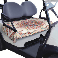 Handduksfilt för golfbilssäte, 137 cm x 76 cm, mjukt mikrofiberöverdrag för EZGO TXT RXV, Yamaha Drive och Club Car Precedent-säten