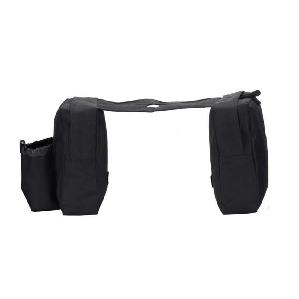 Generic Atv Tank Bag Saddlebag, Easy Installation, Motorcycle Saddle Bag Storage Pocket For Utv Snowmobile, Motorcycle, Atv Black 9162407012886
