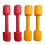 FRCOLOR2Pairs Αλτήρες με χειρολαβή, Φορητοί ξύλινοι αλτήρες για παιδικό γυμναστήριο 3