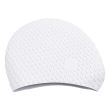 Gorro de natación de silicona para cabello largo y rizado - Gorro de natación y ducha cómodo e impermeable para mujeres y hombres | Protege el