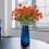 Künstliche Blumen, bunt, aus Kunststoff, 10er-Pack 4