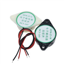 SFM27 12V Decibel Warning Buzzer 95dB Alarm for Industrial and Security Systems Black