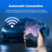 Adaptateur CarPlay Sans Fil pour IOS et pour Android - Prise et , Aucune Batterie Requise, Compatible avec Divers Véhicules