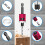 Countersink Drill Bit Set with Adjustable Depth Stop, 1/4" Hex Shank Quick Change Drilling Tool Kit,for Wood,Plywood 4