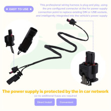 Motorcycle Quick Connect Harness for Auxiliary Socket for R1300GS R1250GS ADV R1200GS R1250R R1200R 1250 1200