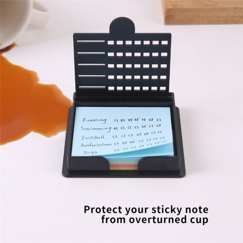Sticky Note Stencil Template-Post It Note Holder for Precision Planning Organization,Note Organizer for Office School A 2