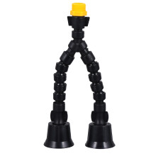 2St Sproeiknop Plastic Dubbele Kop Nevelkoeling Sproeier