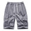 Ανδρικό Σορτς Casual Pure Color Outdoor με Τσέπες και Παντελόνι για Παραλία, Σορτς Cargo, 1