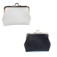 GASTROPOD Münzgeldbörse für Damen, RFID-geschütztes Münzetui, Münzfach mit Kussverschluss
