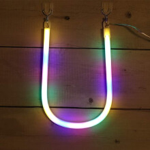 Neonreklame, Leuchtbuchstaben, Leuchtbuchstaben mit LED-Beleuchtung, Leuchtbuchstaben für Leuchtreklame, Batterie-/USB-Anschluss, mehrfarbig