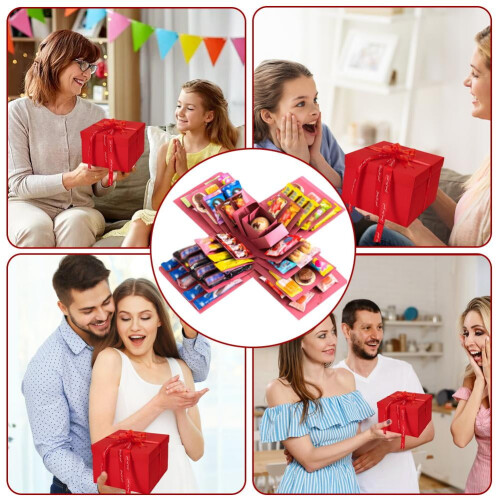 DIY Explosion Gift Box, 5 Layer Snack Surprise Box for Gifts 1