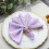 20 Pieces 17" Lavender Polyester Luncheon Napkins Wedding 8