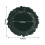 BalsaCircle20Hunter Green Στρογγυλά Πλαστικά Πιάτα Δείπνου 10" Reef Design Επιτραπέζια Σκεύη Μίας 3