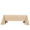 BalsaCircle1 60" x 126" rektangulär bordsduk i premium polyester, beige 2