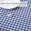 Toalha de mesa retangular xadrez azul-marinho e branca com babados, 100% algodão, estilo casa de campo vintage, 178 x 132 cm (70 x 52 polegadas). 5