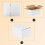 Shipping Boxes 7x5x4 Inches White Corrugated Cardboard Pack 5