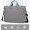 Bolsa para laptop de 14 polegadas e tablets com compartimento duplo, resistente a impactos, alça ajustável, durável e elegante, ideal para viagens 4