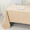 BalsaCircle1 60" x 126" rektangulär bordsduk i premium polyester, beige 4