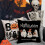 Μαξιλαροθήκες Halloween Σετ 4 τεμαχίων 20x20 ιντσών, Μαύρο-Άσπρο 2