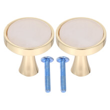 Black Kitchen Cabinet Knobs Set 2 pcs