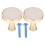 Black Kitchen Cabinet Knobs Set 2 pcs 1